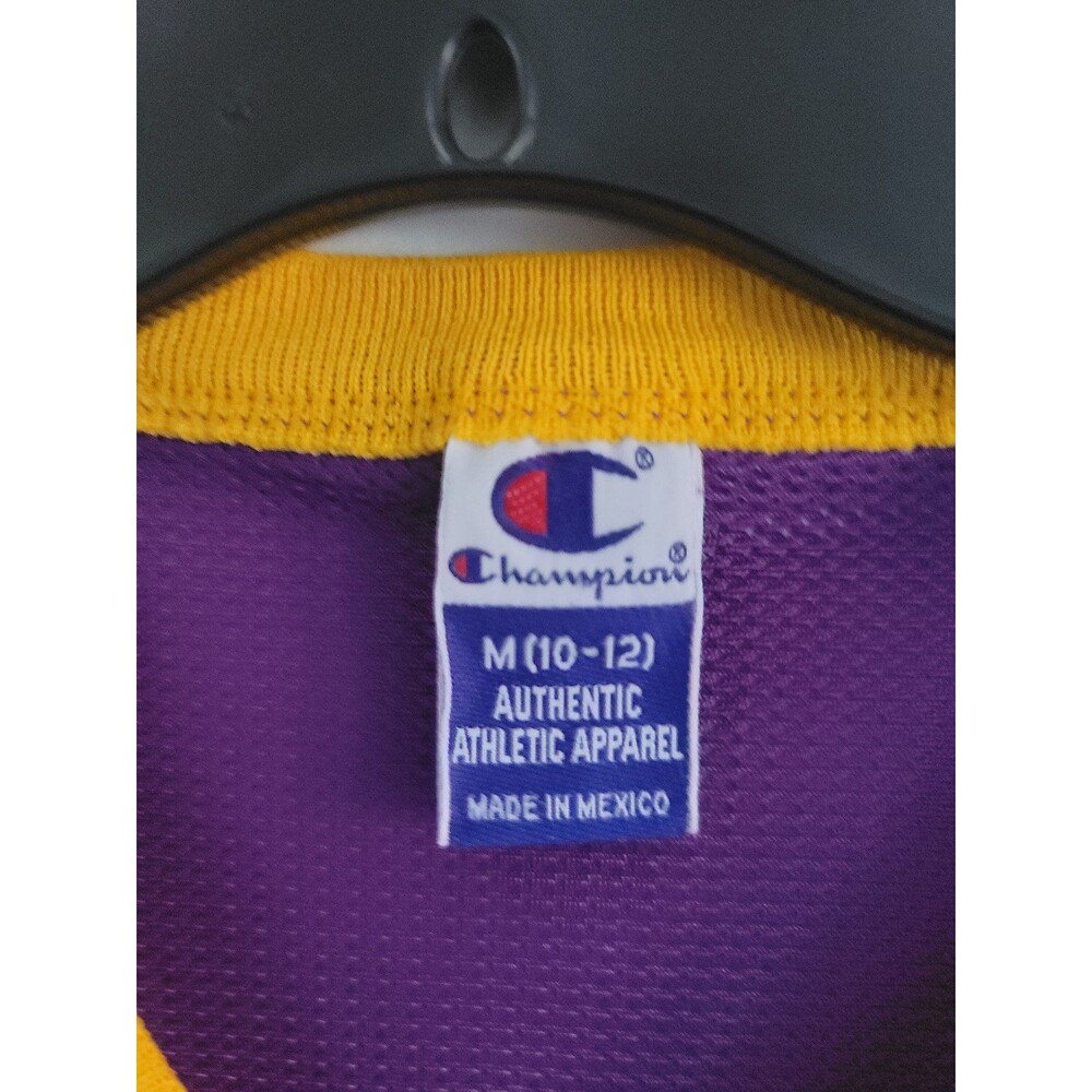 Kobe Bryant #8 Champion Kid’s Jersey Size Medium 10-12 Los Angeles Lakers - Picture 4 of 11